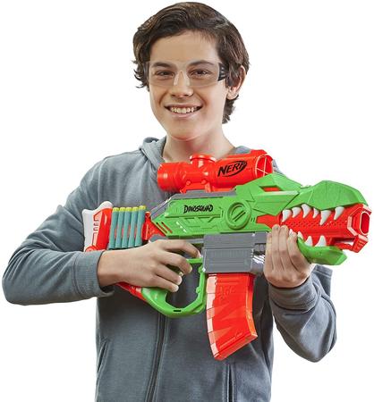 Lancador Nerf Dino Squad Rex-Rampage - F0808 Hasbro - Lançadores de Dardos  - Magazine Luiza