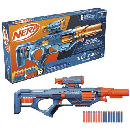 Lançador de Dardos - Nerf Elite 2.0 - EaglePoint RD-8 - Hasbro - Lançadores  de Dardos - Magazine Luiza