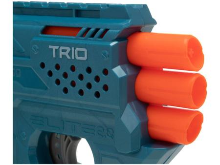 Imagem de Nerf Elite 2.0 Trio TD-3 Hasbro 7 Peças  - com Acessórios