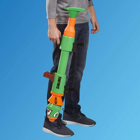 Imagem de Nerf Fortnite RL Blaster - Fires Espuma Rockets - Inclui 2 Foguetes Oficiais Nerf Fortnite - para Jovens, Adolescentes, Adultos