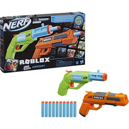 Brinquedo Lançador Nerf Roblox Jailbreak Armory Hasbro F2483 - Lançadores  de Dardos - Magazine Luiza