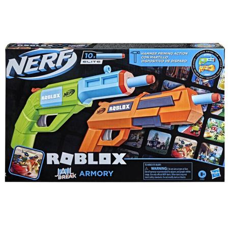 Lançador Dardos Nerf Roblox Jail Brake Armory F2483 Hasbro