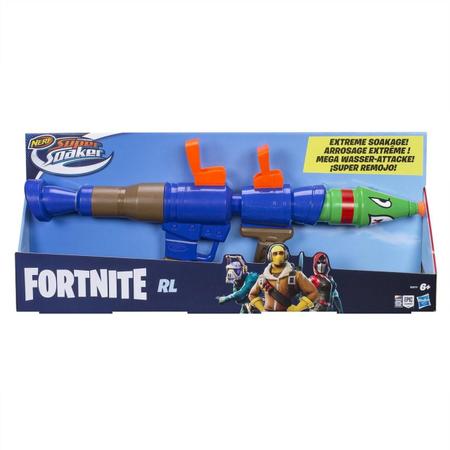 Nerf Lan a Agua Rl Bazuca Fortnite Soaker Hasbro E6874