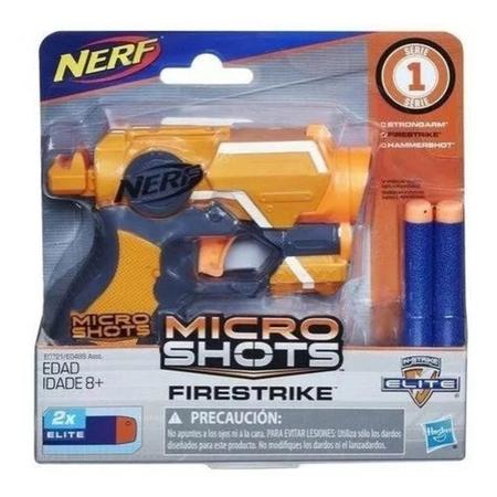 Imagem de Nerf Lançador Firestrike Micro Shots 2 Dardos Hasbro E0721 (6506)