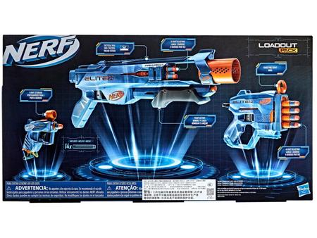 Nerf Loadout Pack Hasbro 17 Peças - Lançadores de Dardos