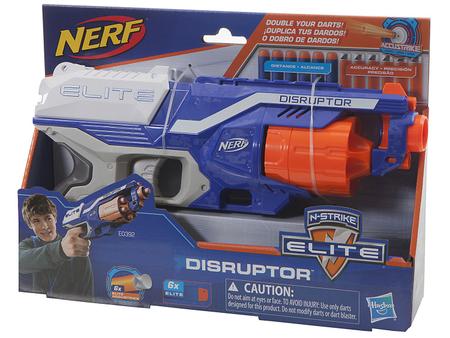 Lançador Arminha Dardos Automática Nerf Disruptor Hasbro - Lançadores de  Dardos - Magazine Luiza