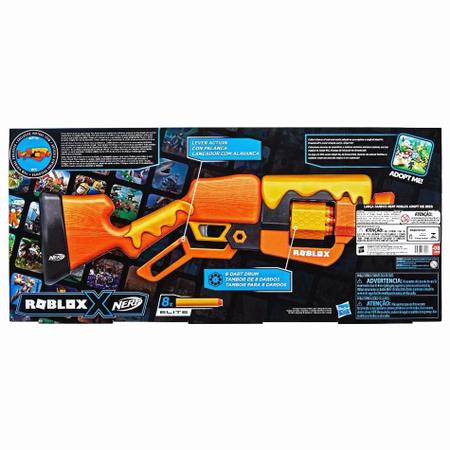 Lançador de Dardos - Nerf Roblox Adopt Me - F2487 - Hasbro - Real Brinquedos