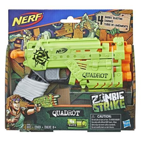 Imagem de Nerf Zombie Strike Quadrot - E3062 - Hasbro