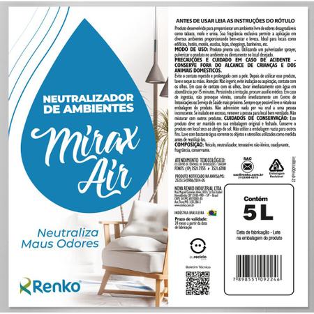 Imagem de Neutralizador de Maus Odores em Ambientes Mirax Air Renko 5L