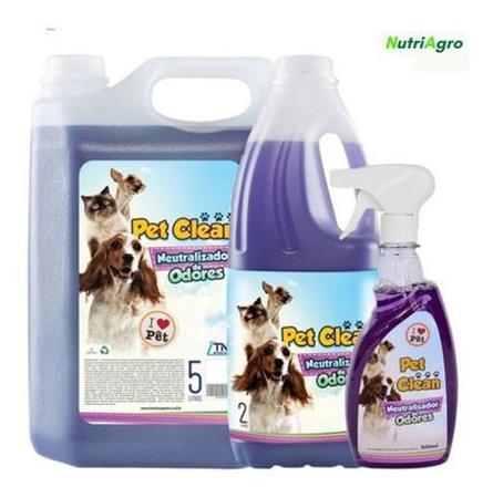 Imagem de Neutralizador De Odores Petshop Pet Clean Cat Dog 500Ml