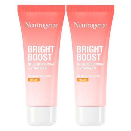 Imagem de Neutrogena Bright Boost Kit com Dois Gel Creme Hidratantes Faciais FPS30