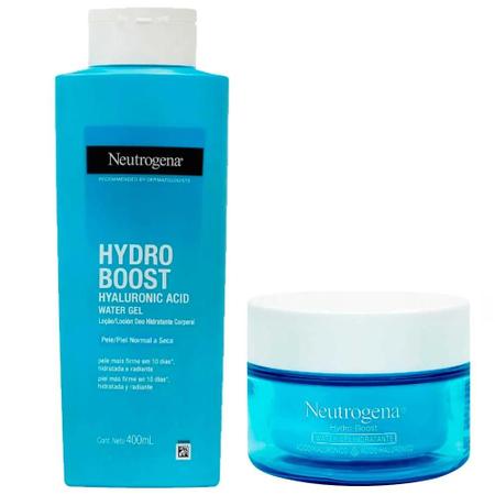 Imagem de Neutrogena Hydro Boost Kit - Hidratante Facial  + Hidratante Corporal