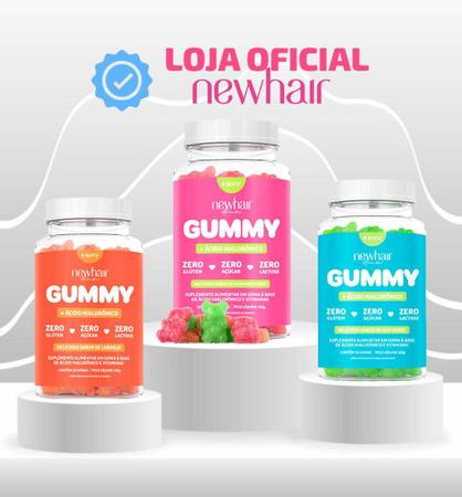 Imagem de New Hair Gummy Crescimento Capilar Loja Oficial