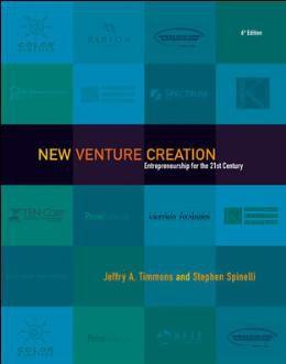 New venture creation - entrepreneurship for the 21st century - 8th