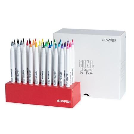 Imagem de Newpen Ginza Pro - Kit com 30 Brush Pens