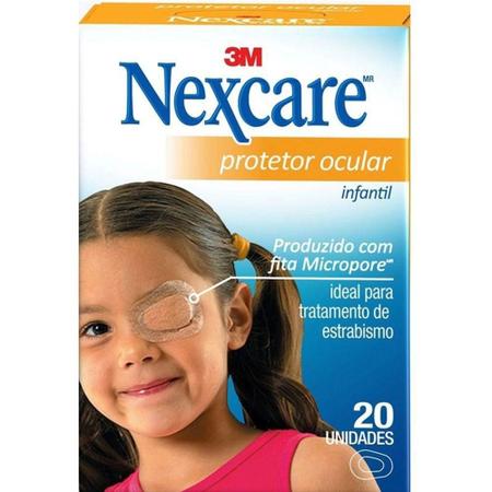 Imagem de Nexcare 3M Protetor Ocular Infantil 20un