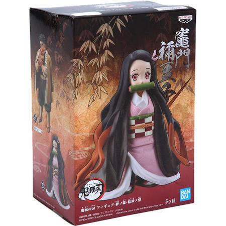 Action Figures Boneco Demon Slayer Kimetsu No Yaiba Nezuko Kamado Vol. 17  Bandai Banpresto - Demon Slayer