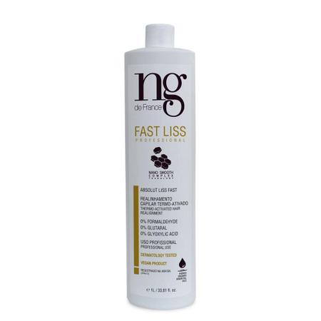 Ng De France Fast Liss Realinhamento Capilar Vegano + Spray Protetor Térmico Thermo Repair + Shampoo + Máscara Hidratação Intensa Imagem de Ng De France Fast Liss Realinhamento Capilar Vegano + Spray Protetor Térmico Thermo Repair + Shampoo + Máscara Hidratação Intensa