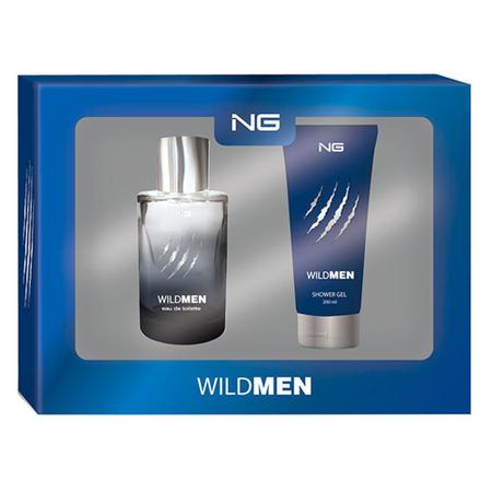 Imagem de NG Parfums Wild Men Kit - Eau de Toilette + Gel de Banho