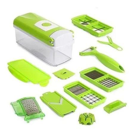 Imagem de Nicer Dicer Plus Cortador Fatiador Legumes Verduras Frutas Artigos para Cozinha