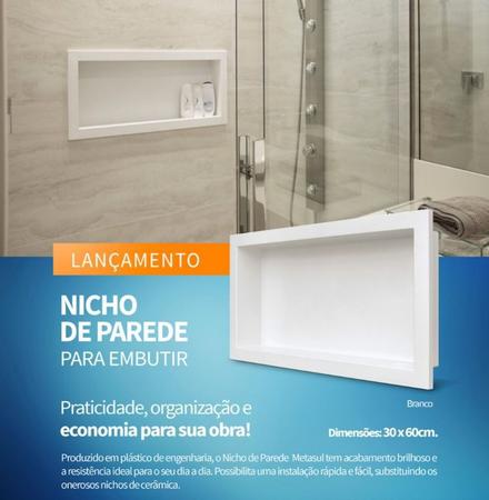 Imagem de Nicho Para Banheiro De Embutir 30x60