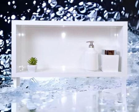 Imagem de Nicho Para Banheiro - Porcelanato Polido 60x30x10 cm