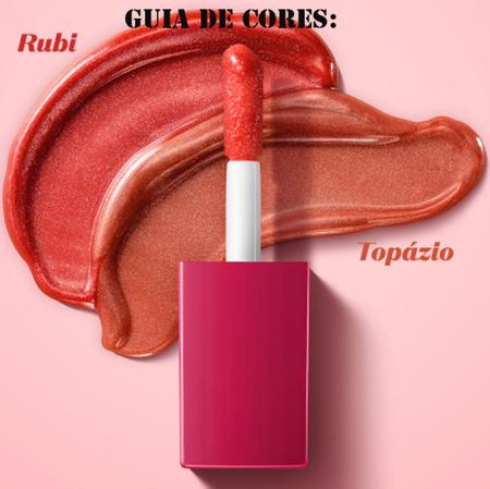 Niina Secrets Gloss Crystal 7ml - Cor Rubi - Vult Imagem de Niina Secrets Gloss Crystal 7ml - Cor Rubi
