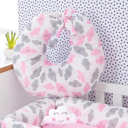 Ninho Redutor De Berço + Almofada Amamentação 3 Peças Cores - Lavi Baby Store Imagem de Ninho Redutor De Berço + Almofada Amamentação 3 Peças Cores - Lavi Baby Store