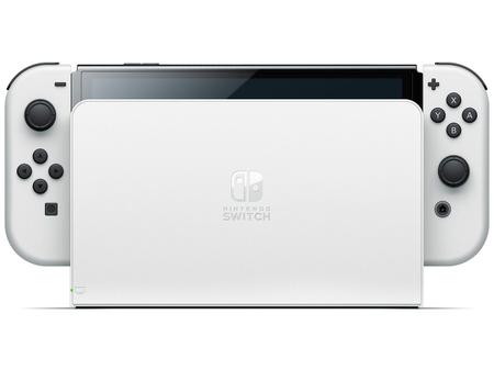 Console Nintendo Switch OLED 64gb Branco - Cadê Meu Jogo