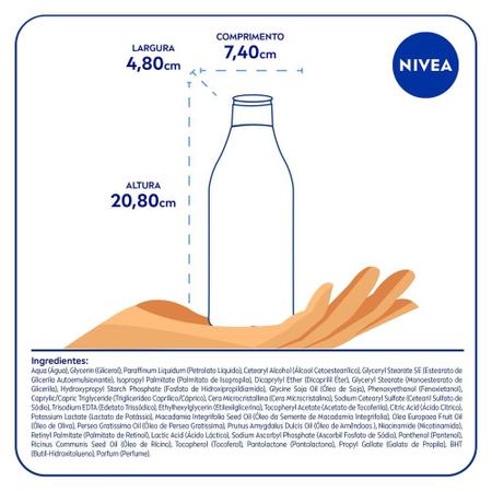 Imagem de NIVEA Hidratante Desodorante Beleza Radiante Cuidado Intenso 400ml