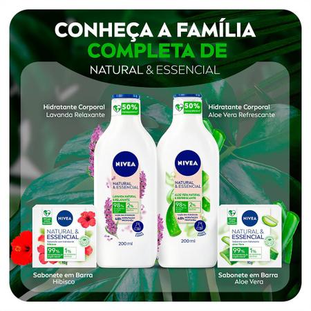 Imagem de NIVEA Sabonete Em Barra Natural E Essencial Aloe E Vera