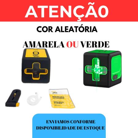 Imagem de Nível A Laser Profissional Verde 20m Teto Parede 2 Linhas Recarregável Com Tripé Verde Ou Amarelo 