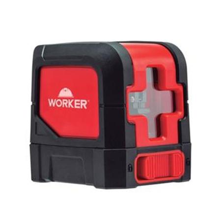 Imagem de Nível A Laser Worker 964670 Autonivelamento 15 Metros Preto/Vermelho