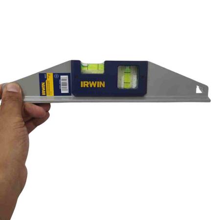 Nível De Alumínio Profissional 12 Pol Base Magnética Irwin Imagem de Nível De Alumínio Profissional 12 Pol Base Magnética Irwin