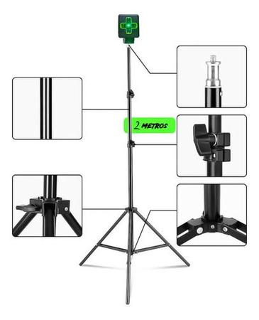 Imagem de Nivel Laser Profissional Autonivelamento 2 Linhas Com Tripe