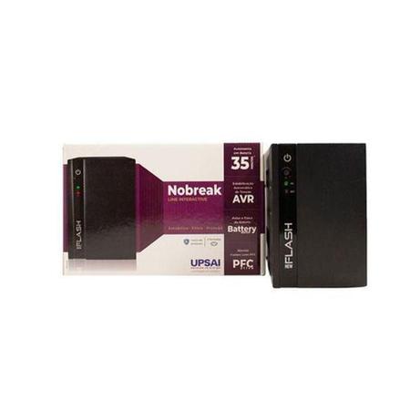 Nobreak 1400VA New Flash Entrada Bivolt Saída 115V 51071406 Upsai Imagem de Nobreak 1400VA New Flash Entrada Bivolt Saída 115V 51071406 Upsai
