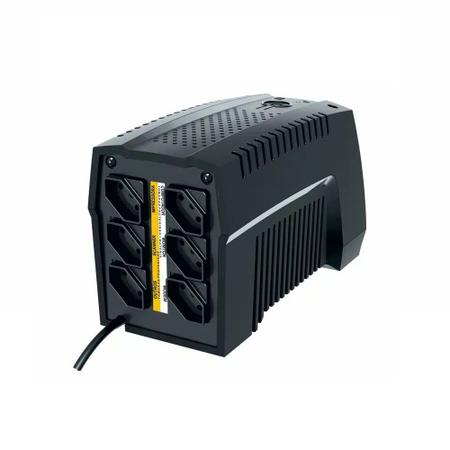 Imagem de Nobreak TS Shara UPS Mini 700VA E.Mono S.115V 1x Bat 5Ah 6 Tomadas