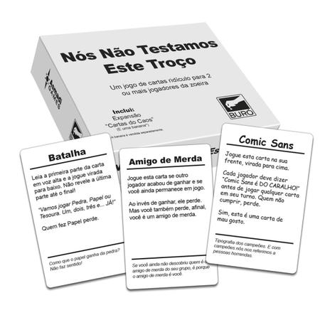 Caus - Caus é um jogo de cartas de perguntas e respostas