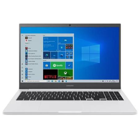 Imagem de Notebook 15,6" Book E20 Celeron 6305, 4Gb, HD 500Gb, Windows 10 Home, Branco, NP550XDA-KO2BR  SAMSUNG