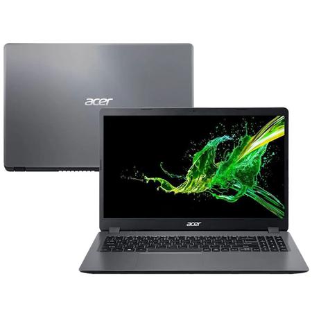Imagem de Notebook Acer A315 Intel Core I5-1035g1 8gb Ddr4 Ssd 256gb Tela Led 15,6" Hd Windows 10 Pro