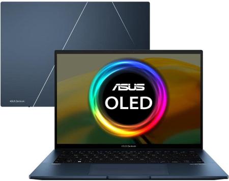 Imagem de Notebook Asus Zenbook, Evo Intel Core I7-1260p, 16gb, 1tb Ssd, Tela 14, Windows 11, Azul Escuro - X3402za-km532w