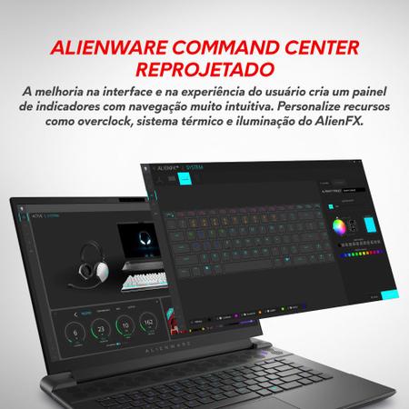 Imagem de Notebook Dell Alienware m16 AW16-i1300-M21P 16" QHD 13ª Geração Intel Core i9 32GB 1TB SSD RTX 4070 Windows 11