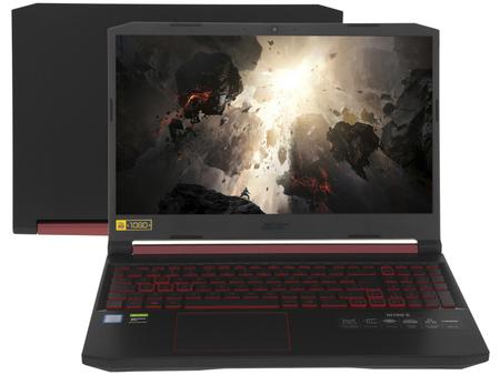 Notebook Gamer Acer Aspire Nitro 5 AN515-54-574Q - Intel Core i5 8GB 512GB SSD 15,6” NVIDIA GTX1650 Imagem de Notebook Gamer Acer Aspire Nitro 5 AN515-54-574Q