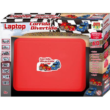 Laptop – Notebook Infantil 60 Atividades Corrida Divertida Dmtoys