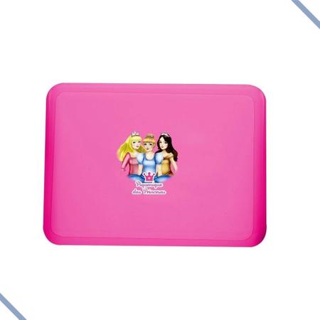 Imagem de Notebook Laptop Infantil 60 Funções Computador Didático Meninas Piquenique Princesas - Dm Toys