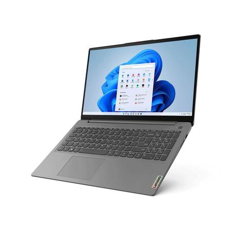 Imagem de Notebook Lenovo IdeaPad 3i i3-1115G4 4GB 256GB SSD Intel UHD Graphics Tela 15.6 Windows 11 15.6" 82M