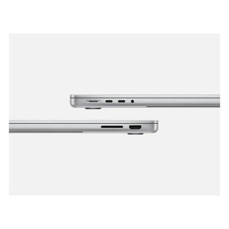Imagem de Notebook MacBook Pro Apple, Tela Retina 14", Chip M3, 8GB RAM, CPU 8 Núcleos, GPU 10 Núcleos, SSD 512GB, Prateado - MR7J3BZ/A