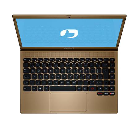 Imagem de Notebook Positivo Motion C41TEi Intel Celeron Dual-Core Linux 14" - Dourado