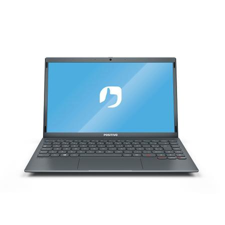 Notebook Positivo Motion Q4128C Intel Atom Quad-Core Windows 10 Home 14.1" - Cinza Inclui Microsoft 365* Imagem de Notebook Positivo Motion Q4128C Intel Atom Quad-Core Windows 10 Home 14.1" - Cinza Inclui Microsoft 365*