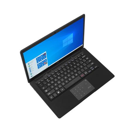 Imagem de Notebook Ultra, com Windows 10, Intel Pentium, 4GB 120GB SSD + Tecla Netflix, 14.1 Pol, Preto - UB320